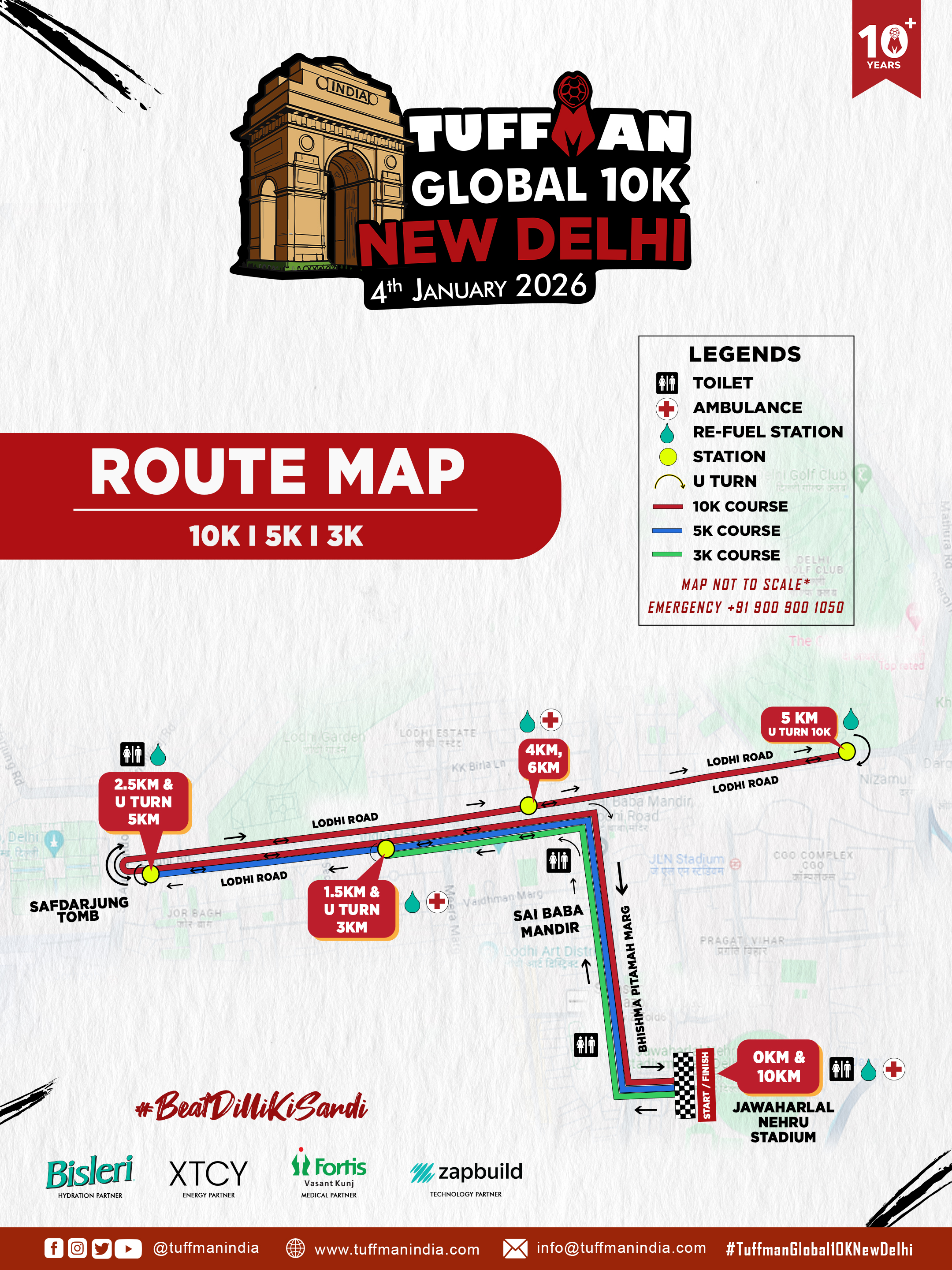 RACE ROUTE MAP